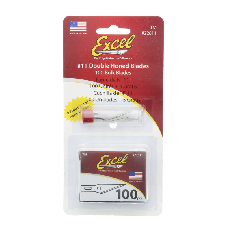 Straight Edge 11 Blades (100 ct) - Blue Ridge Sign Supply Inc