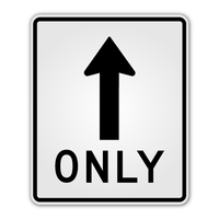 Straight Only Sign 30