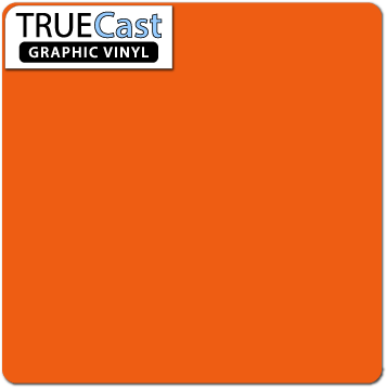TrueCast Orange 24" - Blue Ridge Sign Supply Inc