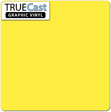 TrueCast Yellow 24" - Blue Ridge Sign Supply Inc
