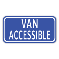 Van Accessible Sign 12