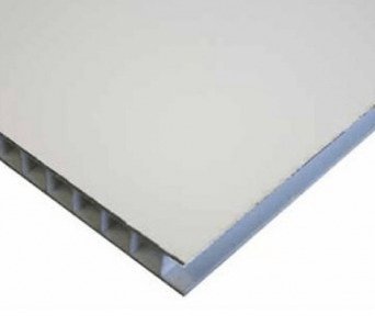 White AlumaCorr Blanks - Blue Ridge Sign Supply Inc