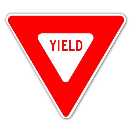 Yield Sign (R1-2) - Blue Ridge Sign Supply Inc